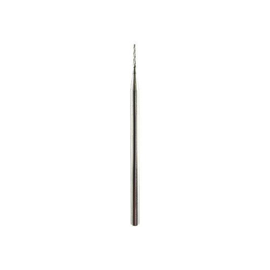 Bur de carburo de tungsteno Cono fino largo ∅0,8mm × L5,5mm | Zirconio · Cerámica · Metal · Plástico | HP 2,35 mm | SPIN tech