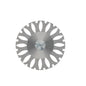 Disco de separación diamante ∅19mm × 0,2mm | Copo de nieve (estrella) | Ultrafino — máxima precisión | Sin mandril | SPIN tech
