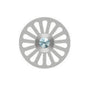 Disco de separación diamante ∅19mm × 0,2mm | Perforación radial al centro | Ultrafino — máxima precisión | Sin mandril | SPIN tech