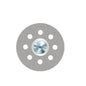 Disco de separación diamante ∅19mm × 0,2mm | Perforación circular | Ultrafino — máxima precisión | Sin mandril | SPIN tech
